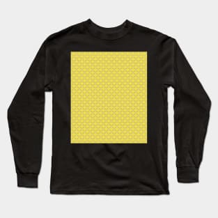 Small scallops in buttercup yellow Long Sleeve T-Shirt